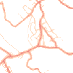 Daytime road noise heatmap for HD5 0DY