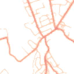 Daytime road noise heatmap for HD5 0EZ