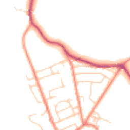 Daytime road noise heatmap for HD5 0HQ