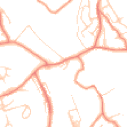 Daytime road noise heatmap for HD5 0JS