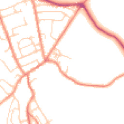 Daytime road noise heatmap for HD5 0LB