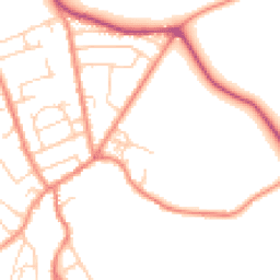 Daytime road noise heatmap for HD5 0LE