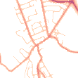 Daytime road noise heatmap for HD5 0NF