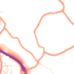 Daytime road noise heatmap for HD5 0NZ