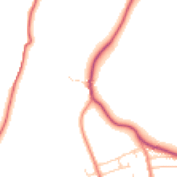 Daytime road noise heatmap for HD5 0PW