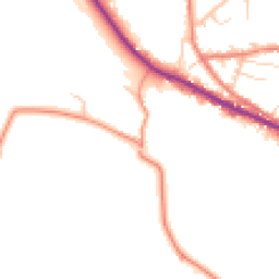 Daytime road noise heatmap for HD5 0PX