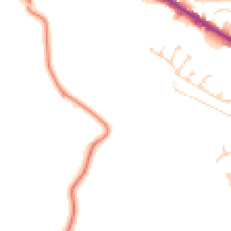 Daytime road noise heatmap for HD5 0PY