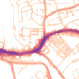 Daytime road noise heatmap for HD5 8AA