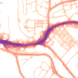Daytime road noise heatmap for HD5 8AG
