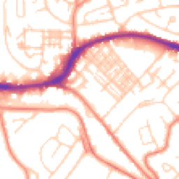 Daytime road noise heatmap for HD5 8HD