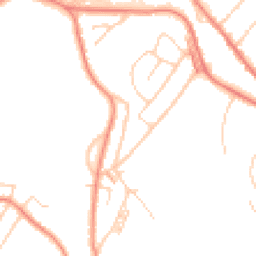 Daytime road noise heatmap for HD5 8JP
