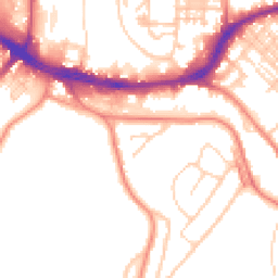 Daytime road noise heatmap for HD5 8LH