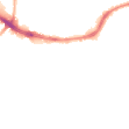 Night-time road noise heatmap for HD5 8LH