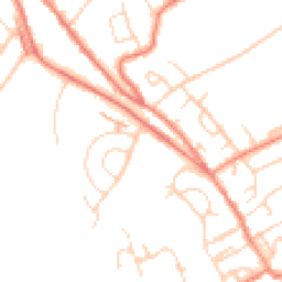 Daytime road noise heatmap for HD5 8LR