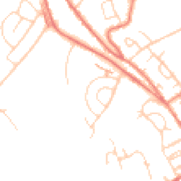 Daytime road noise heatmap for HD5 8LT