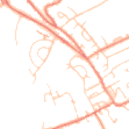 Daytime road noise heatmap for HD5 8NB