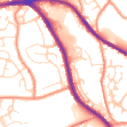 Daytime road noise heatmap for HD5 8RN