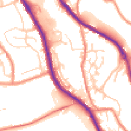 Daytime road noise heatmap for HD5 8RS
