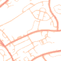 Daytime road noise heatmap for HD5 8SE