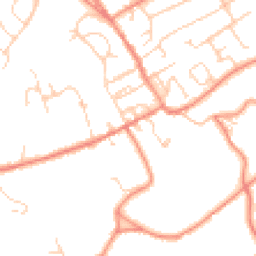 Daytime road noise heatmap for HD5 8UH