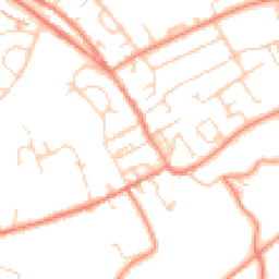 Daytime road noise heatmap for HD5 8UX