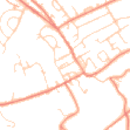 Daytime road noise heatmap for HD5 8UZ
