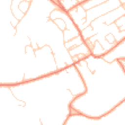 Daytime road noise heatmap for HD5 8ZH