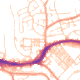 Daytime road noise heatmap for HD5 9ED