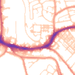 Daytime road noise heatmap for HD5 9EU