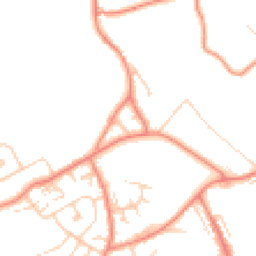 Daytime road noise heatmap for HD5 9SX