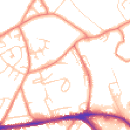 Daytime road noise heatmap for HD5 9UR