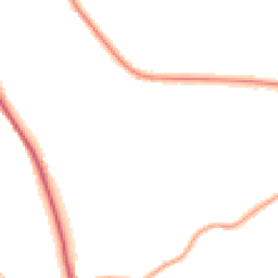 Night-time road noise heatmap for HD8 0AG