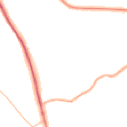 Night-time road noise heatmap for HD8 0AJ