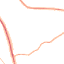 Night-time road noise heatmap for HD8 0AQ