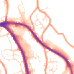 Daytime road noise heatmap for HD8 0BG