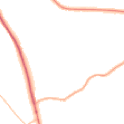 Night-time road noise heatmap for HD8 0BQ