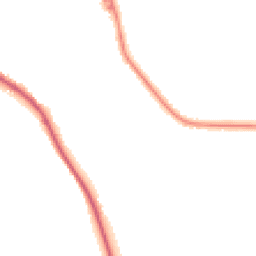 Night-time road noise heatmap for HD8 0DA