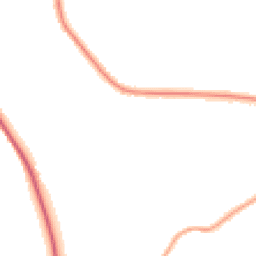 Night-time road noise heatmap for HD8 0DF