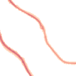 Night-time road noise heatmap for HD8 0FS