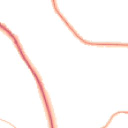 Night-time road noise heatmap for HD8 0GE