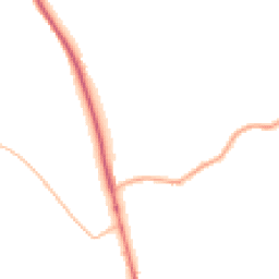 Night-time road noise heatmap for HD8 0JL