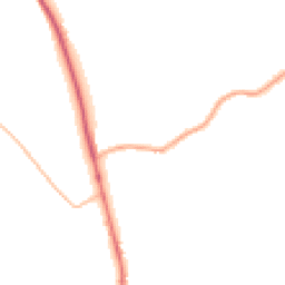 Night-time road noise heatmap for HD8 0JN