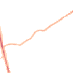 Night-time road noise heatmap for HD8 0JU