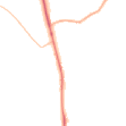 Night-time road noise heatmap for HD8 0JY