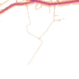 Daytime road noise heatmap for HD8 0LN