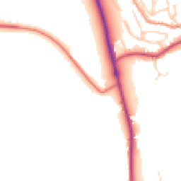 Daytime road noise heatmap for HD8 0LQ