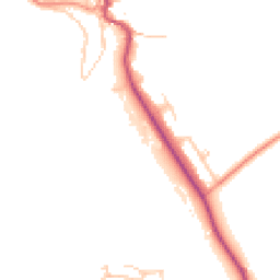 Daytime road noise heatmap for HD8 0SU