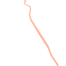 Night-time road noise heatmap for HD8 0SU