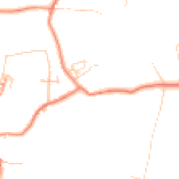 Daytime road noise heatmap for HD8 0TN