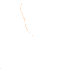 Night-time road noise heatmap for HD8 0TN